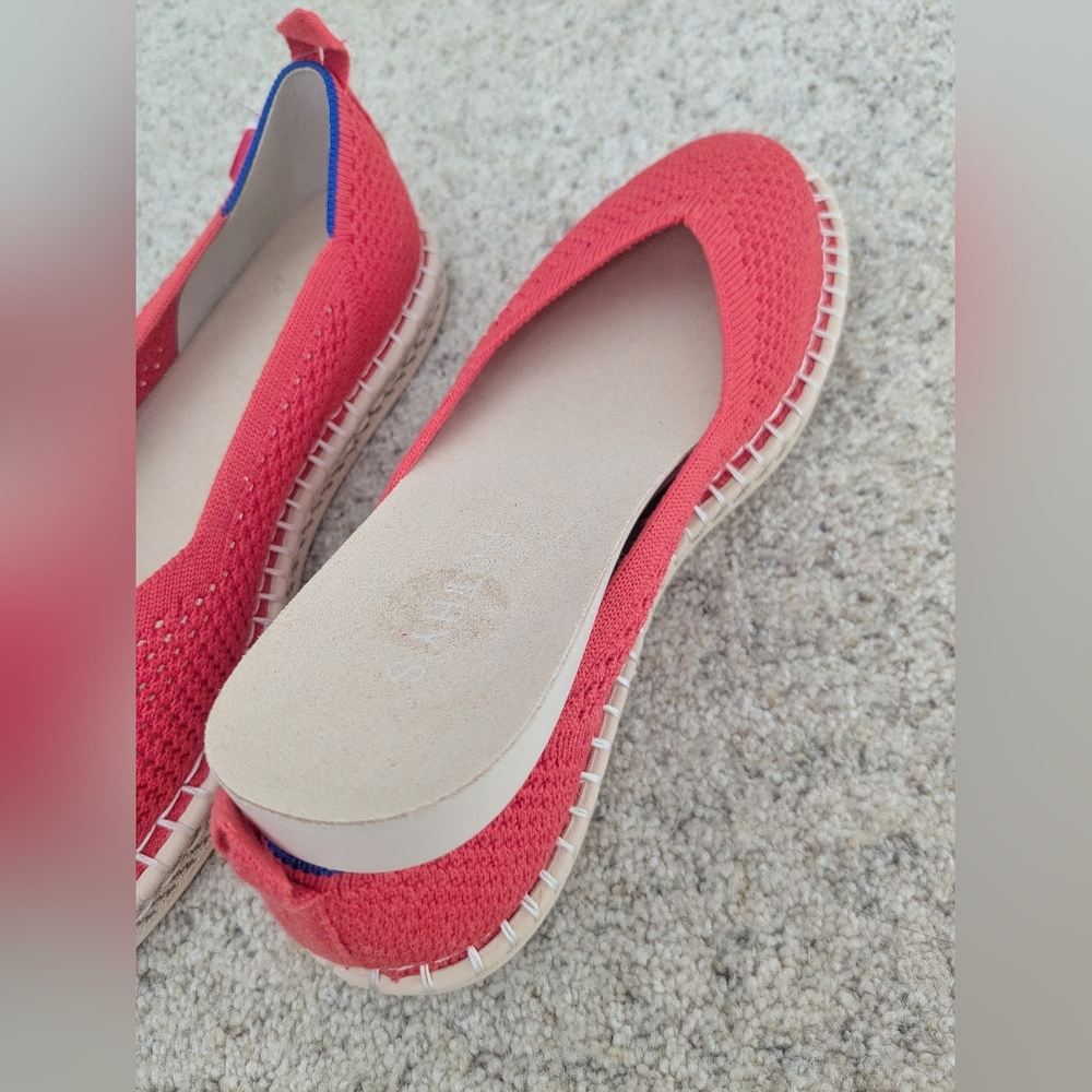NWT Rothy's: The Espadrille Red Hot Size 8 - Picture 10 of 11